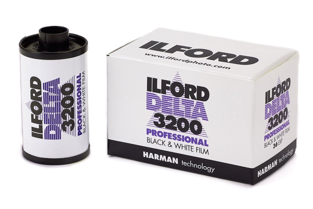 Exceptionally high speed black & white film. Ideal for fast action and low light photography.  Ultra-high speed EI 3200 Perfect for low light and action shots Core-Shell crystal technology 35mm and 120 Roll Film available