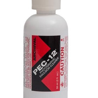 Since 1983, PEC-12, Photographic Emulsion Cleaner has been trusted by the world's most prestigious photographers, labs, museums and publishers.