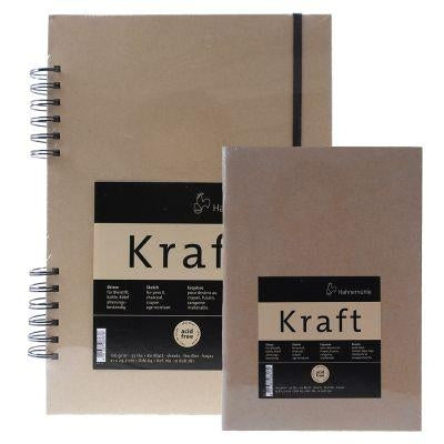 A flexible, small sketchbook filled with acid free kraft paper. Resembling an exercise book, it is more durable and professional and is designed as an ideal travel companion.  The slightly rough surfaces suited for drawings with pencil, charcoal and red chalk, as well as coloured pencil and pastel.