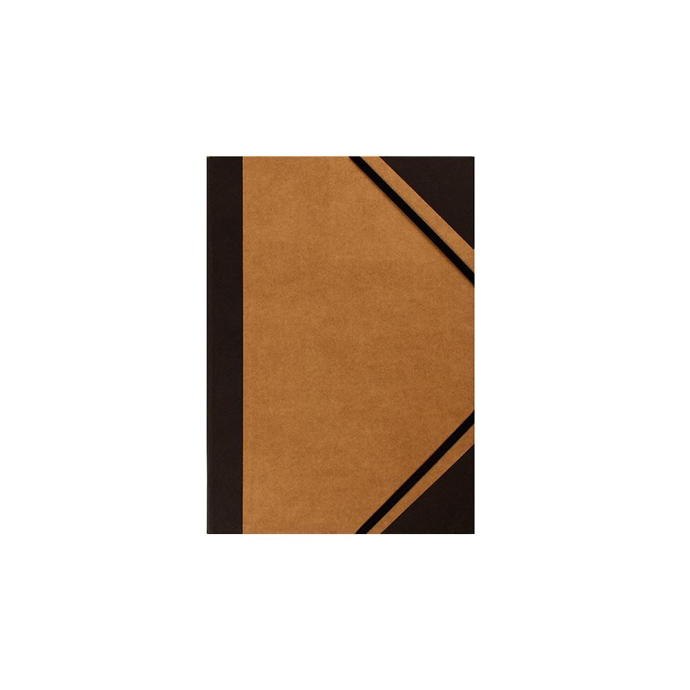 Seawhite Kraft Portfolio Classic retro portfolio - ideal for carrying, storing, sending and presenting flat sheets Recycled kraft board with book-style opening Inexpensive and versatile - holds up to 15 sheets Exterior elastic straps to help keep work in place Without ring mechanism