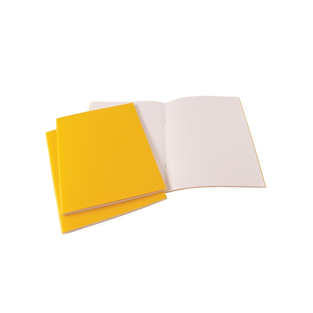 A4 Portrait Starter Sketchbook with Matt Lamination - Mango  Lovely bright coloured covers 40 pages / 20 sheets 140gsm All-Media Cartridge Paper Acid-free and sized for extra wet strength Stapled binding New matt lamination on covers