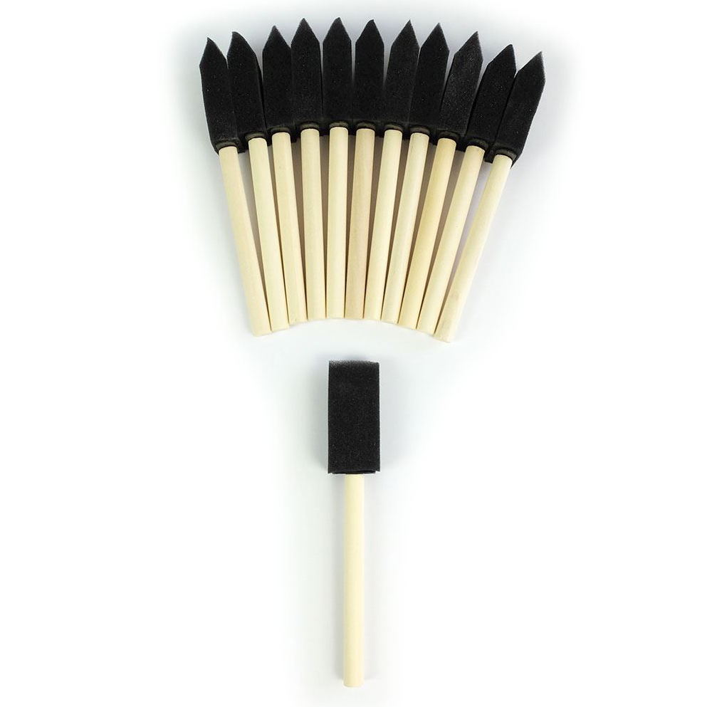 The Silverprint Foam Sponge Brushes can be used as a method of coating and applying chemicals, particularly useful for alternative processes.  Very economical, single size packs of 12 brushes Great for covering large areas with smooth strokes Pack of 12 brushes Size: 1Inch, 2Inch, 3Inch