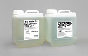 EUKOSPEED 2000 DEVELOPER Special developer concentrate designed for machines such as ILFORD 2050 / 2150 RC. 4 l conc. for 14 l, Art. No. 103255 EUKOSPEED 2000 SUPERFIX Special fixer concentrate designed for machines such as ILFORD 2050 / 2150 RC. 4 l conc. for 14 l, Art. No. 103256